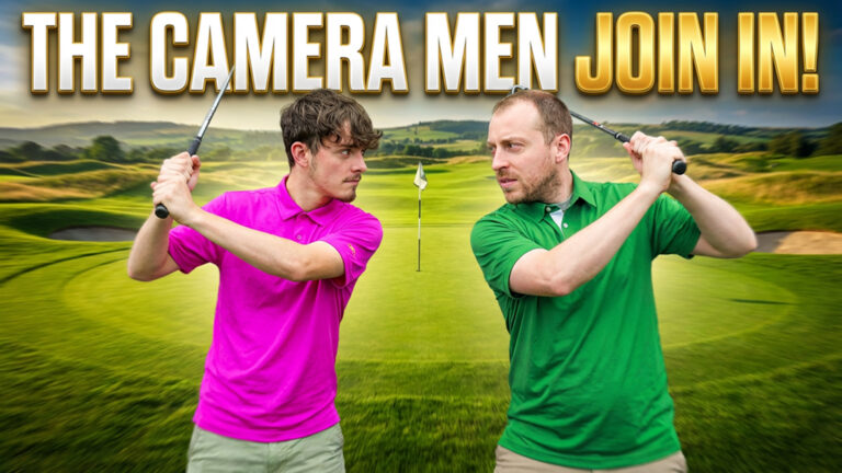Camera Crew Joins the Match! Alternative Shots at Borth & Ynyslas ⛳️