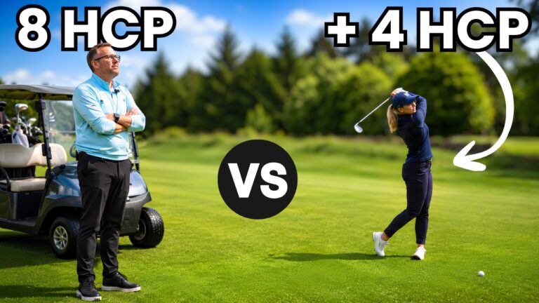 I TAKE ON A +4 LADY GOLFER !